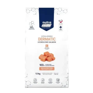 Baltica Nutraceutic Hydrolysed – Łosoś z ryżem (Dermatic) dla ras dużych – 12 kg
