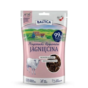 Baltica Przysmaki Regionów Półmiękkie Jagnięcina dla psa 80 g
