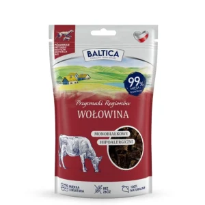 Baltica Przysmaki Regionów Półmiękkie Wołowina dla psa 80 g