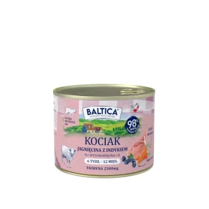 Baltica Smaki Regionów Kociak Jagnięcina z indykiem – mokra karma dla kociąt 185 g