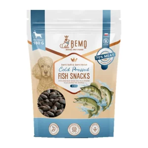 Bemo Cold Pressed Fish – półmiękkie przysmaki dla psa z rybą
