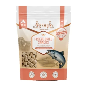 Bemo Freeze Dried Salmon – liofilizowane przysmaki dla psa z łososiem