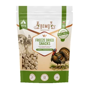 Bemo Freeze Dried Turkey – liofilizowane przysmaki dla psa z indykiem