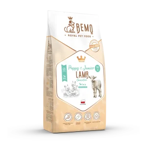 Bemo Puppy & Junior Sensitive Lamb M/L – karma sucha dla szczeniąt z jagnięciną (M/L)