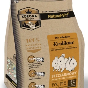 BENEK MIESZANKA KORONA NATURY KRÓLIK JUNIOR 750G 2191