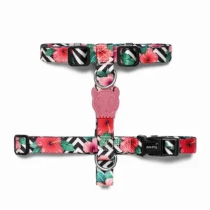 Bezuciskowe szelki typu guard w kwiaty Mahalo XS