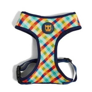 Bezuciskowe szelki w modną kratkę Phantom Mesh – M