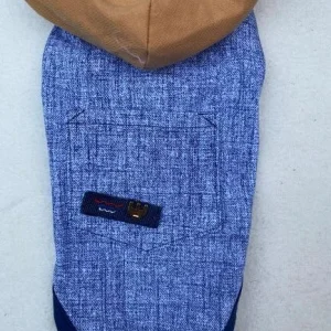 Body niebieskie z kapturkiem L obw do ok 38 cm