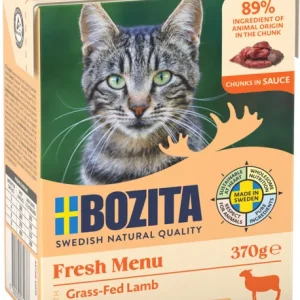 BOZITA Cat Jagnięcina w sosie 370g