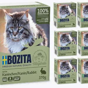 BOZITA Cat Królik W Galaretce 6 x 370g