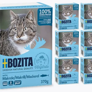 BOZITA Cat Makrela W Galaretce 6 x 370g