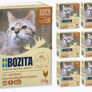 BOZITA Cat Siekany Kurczak W Galaretce 6 x 370g