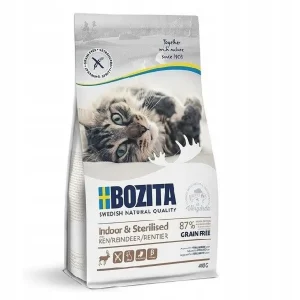 BOZITA GF Indoor&Sterilised renifer 400g Gratis