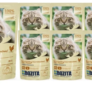 BOZITA Kawałki w sosie z kurczakiem (saszetka) 12x85g