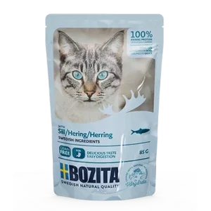 BOZITA Kawałki w sosie ze śledziem (saszetka) 85g
