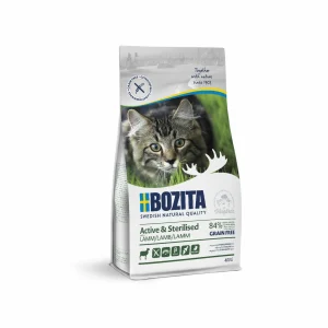 Bozita kot Active & Sterilised GRAIN FREE Jagnięcina 400g
