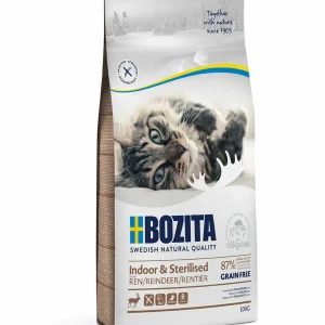 BOZITA kot GRAIN FREE Indoor & Sterilised Renifer 10kg