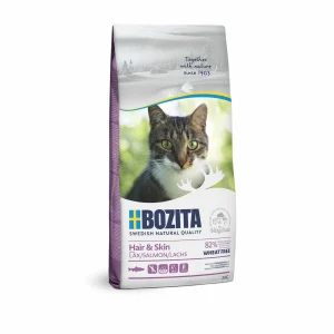 BOZITA kot Hair & Skin Wheat Free Salmon 2kg