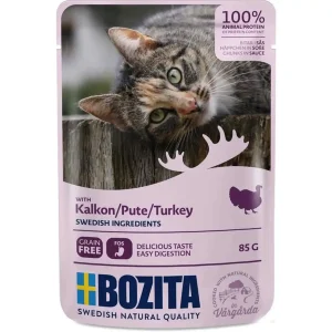BOZITA kot Indyk w sosie saszetka 85g