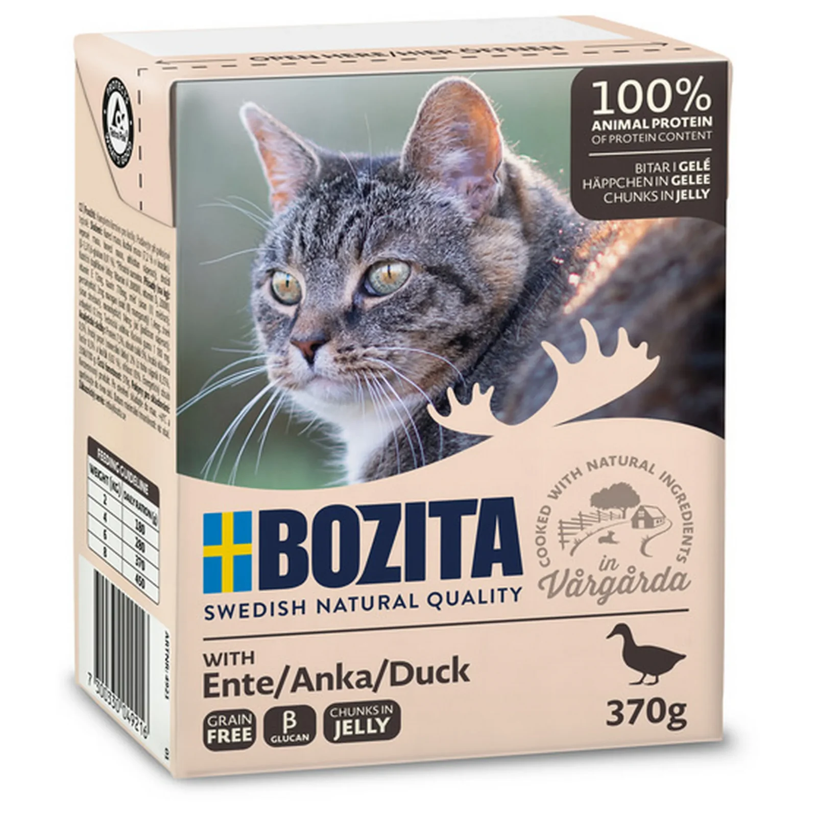 BOZITA kot Kaczka w galaretce 370g