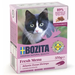 BOZITA kot Krewetki w sosie 370g
