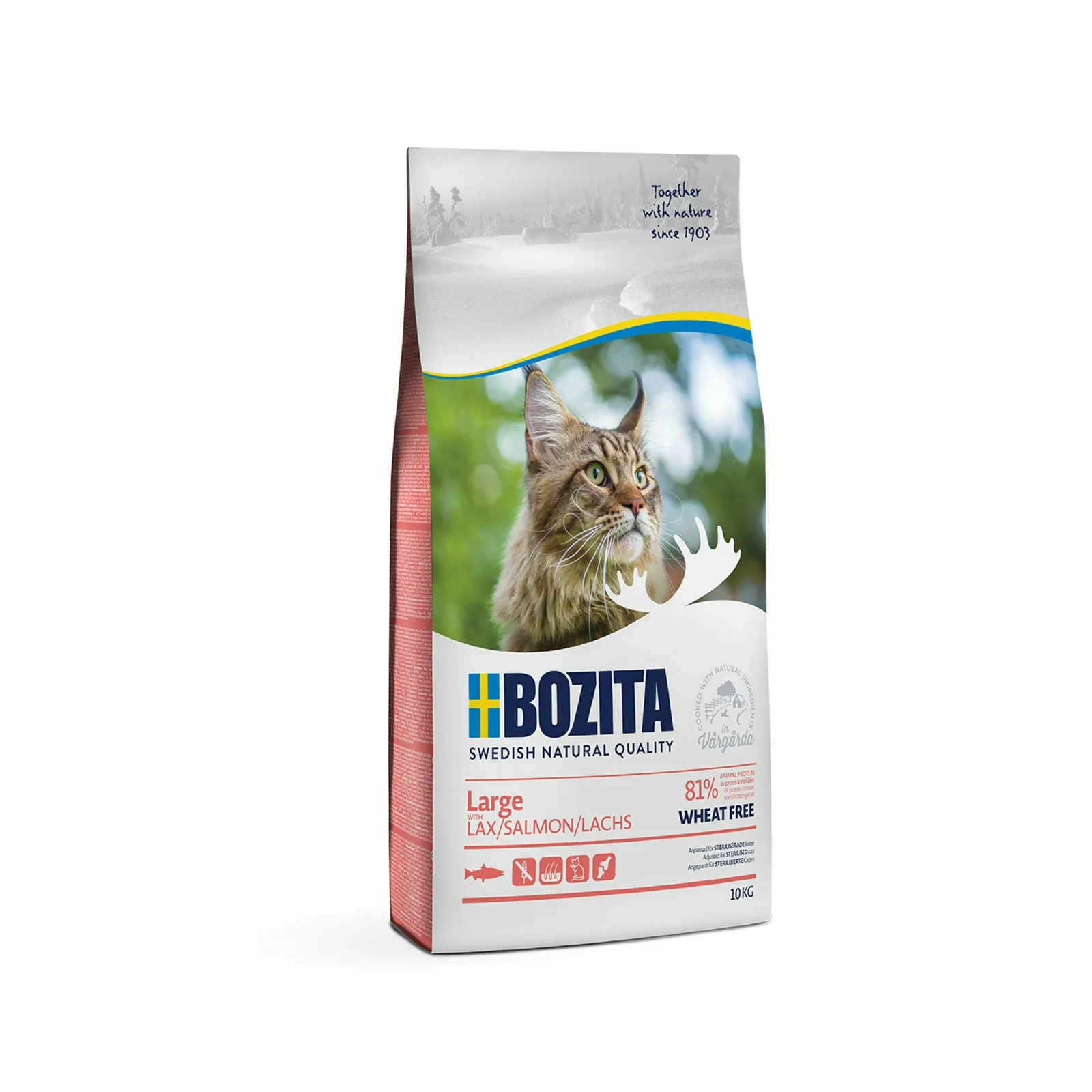 BOZITA kot Large Salmon 10kg