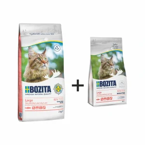 BOZITA kot Large Salmon 2kg + 400g gratis