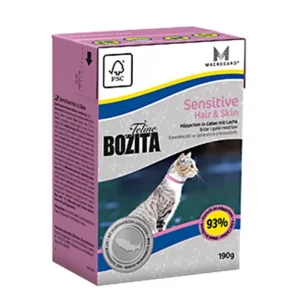 BOZITA kot Sensitive Hair & Skin 190g