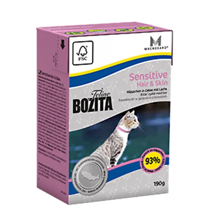BOZITA kot Sensitive Hair & Skin 190g