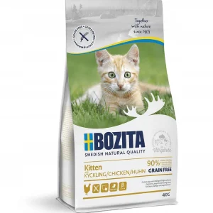 BOZITA kot sucha GF KITTEN 400g Gratis