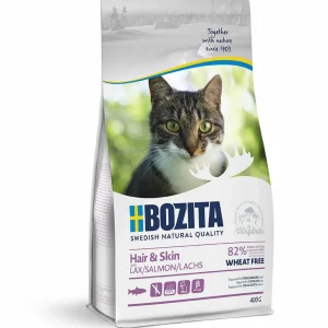 Bozita KOT sucha Hair&Skin łosoś 400g Gratis