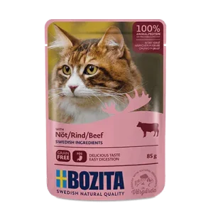 BOZITA kot Wołowina w galaretce saszetka 85g