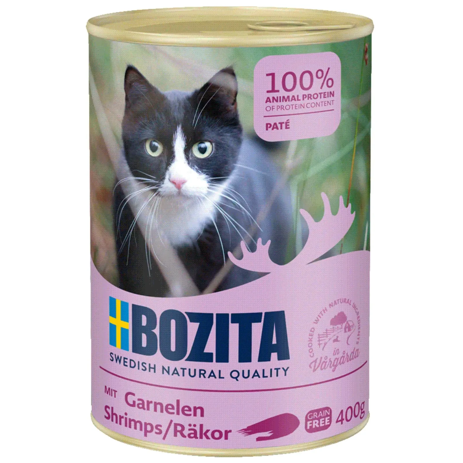 BOZITA mus dla kota z Krewetką 400g