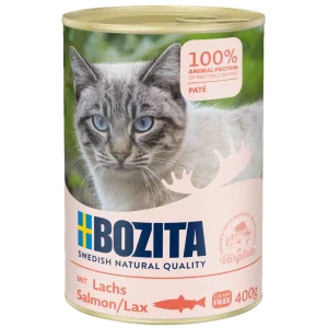 BOZITA mus dla kota z Łososiem 400g