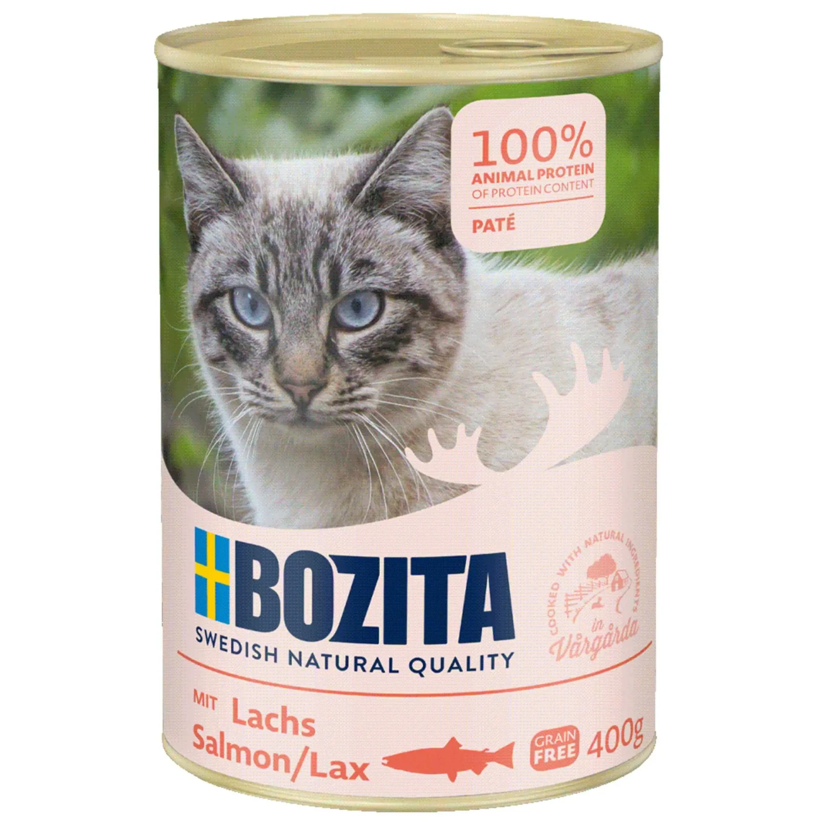 BOZITA mus dla kota z Łososiem 400g