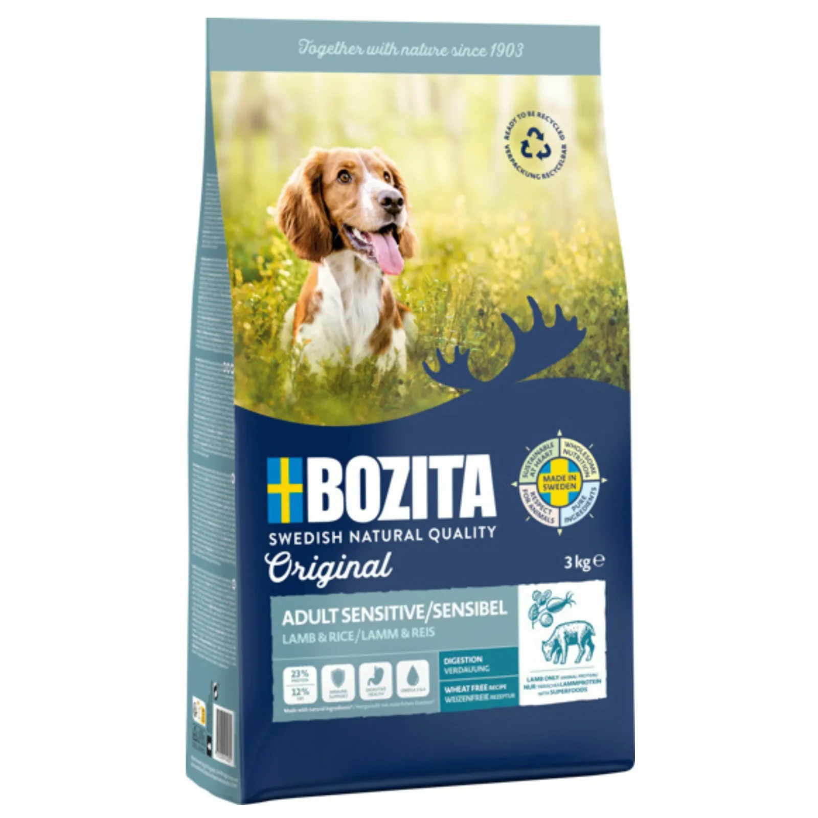 BOZITA Original Adult Sensitive Lamb