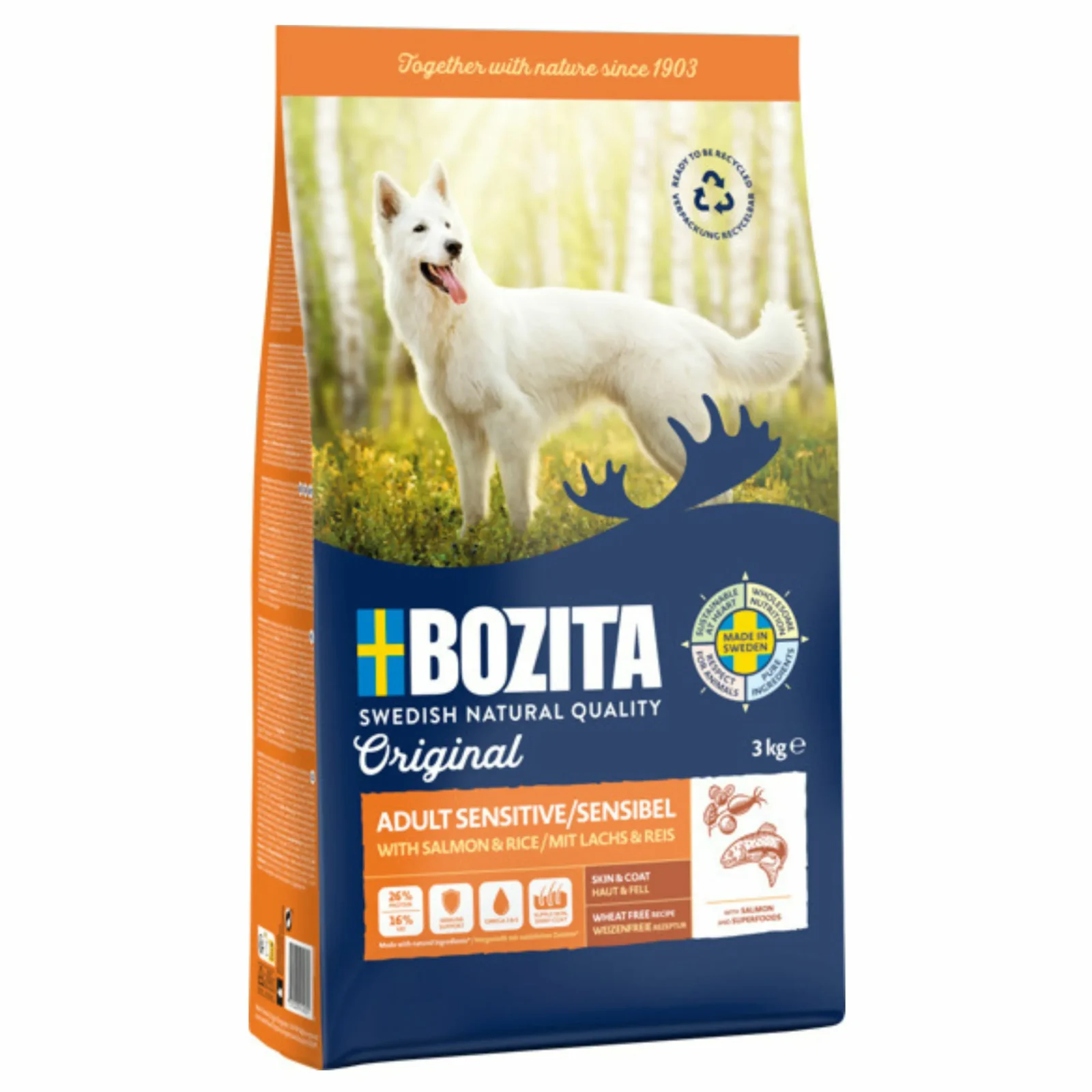 BOZITA Original Adult Sensitive Salmon