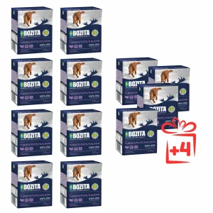 BOZITA z Indykiem w galaretce 370g – Zestaw 8 sztuk + 4 gratis!