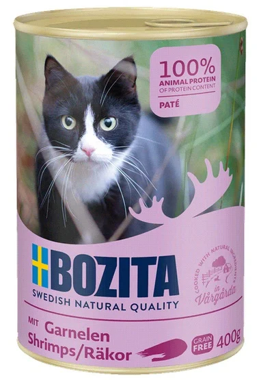 Bozita z Krewetkami puszka 410g