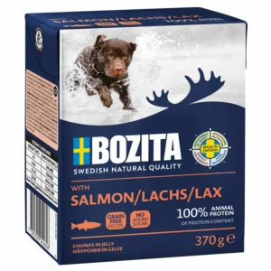 BOZITA z Łososiem w galaretce 370g