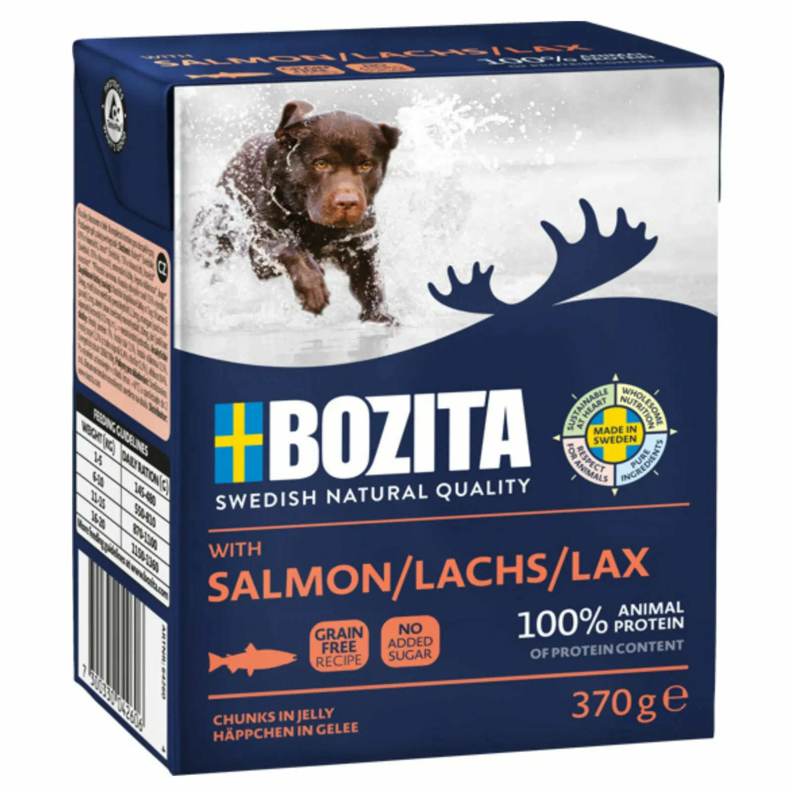 BOZITA z Łososiem w galaretce 370g
