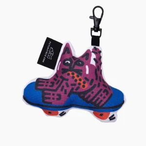 Brelok charm "Kot pro skater"
