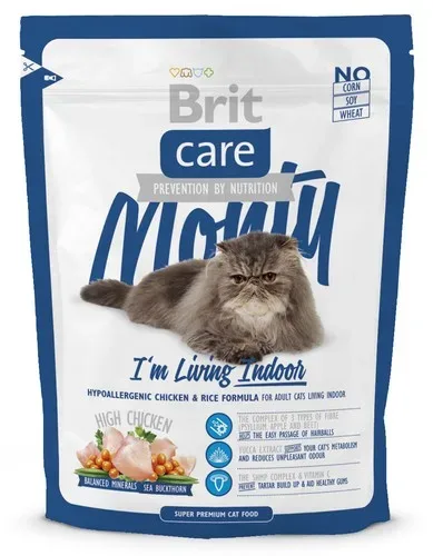 Brit Care Cat New Monty I’m Living Indoor Chicken & Rice 400g