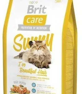 Brit Care Cat New Sunny I’ve Beautiful Hair Salmon & Rice 2kg