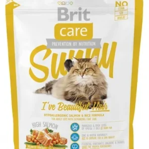 Brit Care Cat New Sunny I’ve Beautiful Hair Salmon & Rice 400g