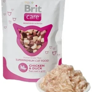 Brit Care Cat Pouch Seabream – Leszcz saszetka 80g