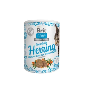 BRIT CARE Cat Snack Superfruits Herring 100g
