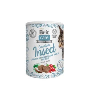 BRIT CARE Cat Snack Superfruits Insect Hypoallergenic 100g