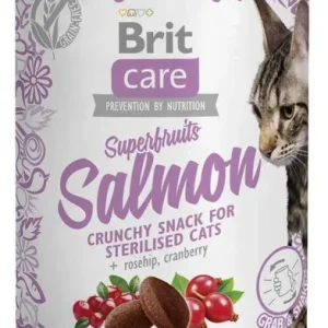 Brit Care Cat Snack Superfruits Salmon 100g