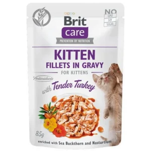 Brit Care Cat Tender Turkey Saszetka 85G